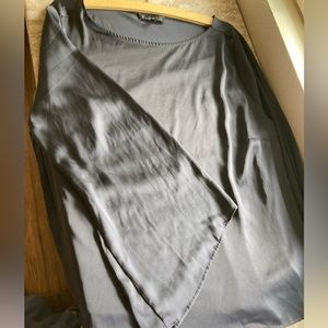 ELOQUII LONG BELL SLEEVE BLOUSE